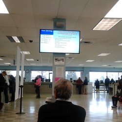 Aurora, CO DMV - A big tv to watch for your turn