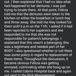 St Francis Cabrini Hospital - Part 2- Yelp keeps uploading them out of order