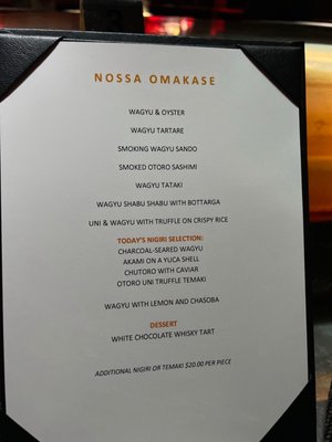 Menu photo 2 Nossa Omakase Miami Beach, FL Menu photo 2 Nossa Omakase Miami Beach, FL