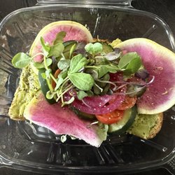 Rooted Coffeehouse Evans Towne Center - Garden Avo - Yummy I truly loved every bite.