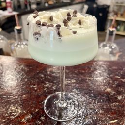 March's signature cocktail: The Shamrock Martini March's signature cocktail: The Shamrock Martini