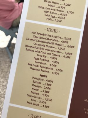 Menu photo 2 Paladar da Guia Cascais, 11 Menu photo 2 Paladar da Guia Cascais, 11
