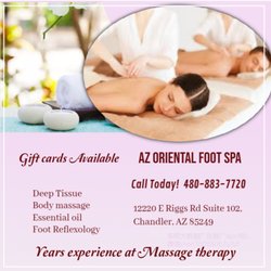 AZ Oriental Foot Spa - What better way to give that gift than share that gift in our inviting Couples Massage Rooms...