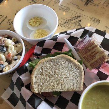 Charley's Deli & Ice Cream - Homemade macaroni salad deviled eggs ham and Swiss on marble rye homemade split pea soup - Ice Cream & Frozen Yogurt Near Me - Baker City, Oregon Charley's Deli & Ice Cream - Homemade macaroni salad deviled eggs ham and Swiss on marble rye homemade split pea soup - Ice Cream & Frozen Yogurt Near Me - Baker City, Oregon