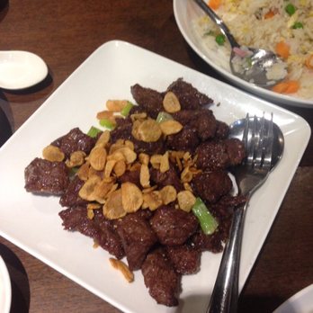 Dinesty Dumpling House - Pan seared beef with garlic (very tender) - Chinese Near Me - Vancouver, British Columbia Dinesty Dumpling House - Pan seared beef with garlic (very tender) - Chinese Near Me - Vancouver, British Columbia