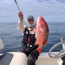 Georgetown Coastal Adventures - Big red snapper on the fly