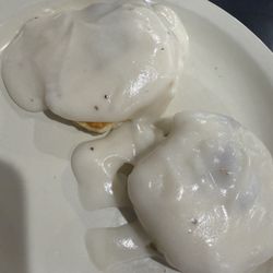Billy's Gretna Café - Half order of biscuits and gravy