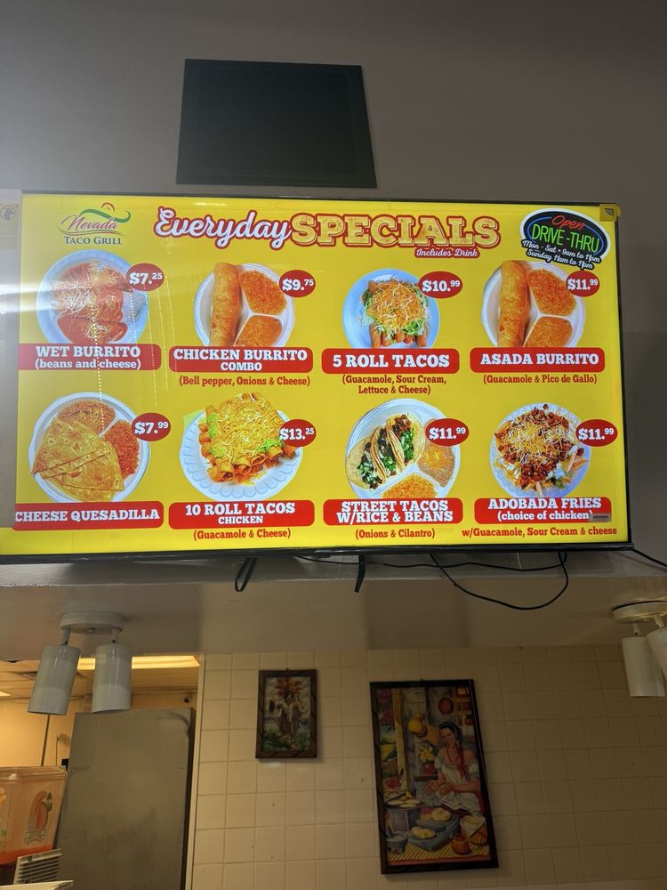 Nevada Taco Grill on Vista