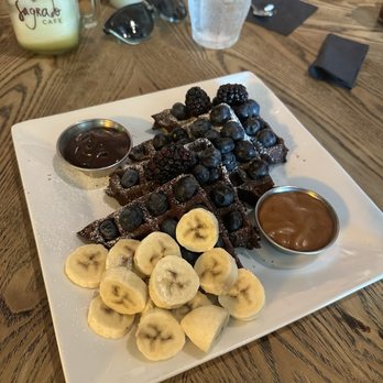 Sagrado Cafe - Sagrado Brigadeiro Waffle - Coffee & Tea Near Me - Miami, Florida
