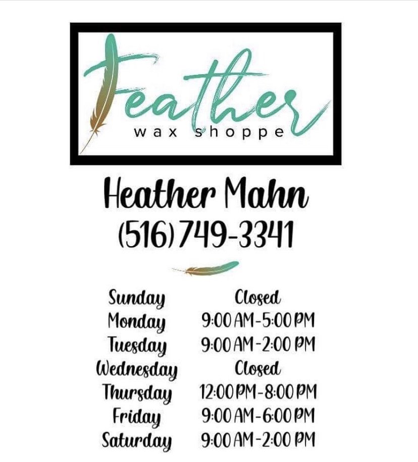 Feather Wax Shoppe Logo