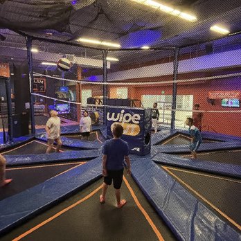 Sky Zone Trampoline Park - Volleyball Court - Trampoline Parks Near Me - Westminster, California