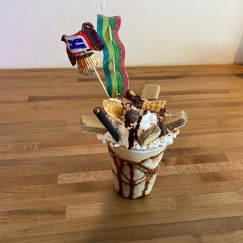 Black Rock Dessert - Trash Fence Shake - so yummy!! - Desserts Near Me - Reno, Nevada