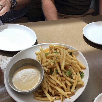 Eureka! - Fries with truffle cheese sauce. Not too bad. The sauce is a winner. - American Near Me - Indian Wells, California