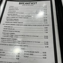 Alta's Burger Bar - Menu