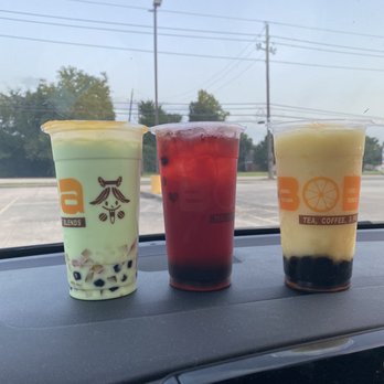 I Heart Boba - honeydew tea, raspberry tea, pineapple smoothie - Bubble Tea Near Me - Spring, Texas