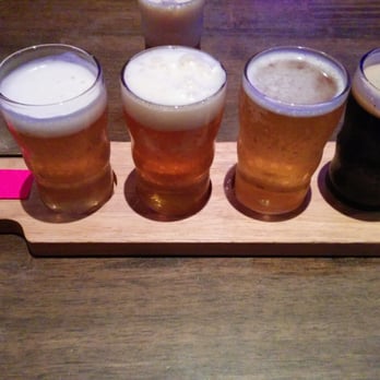 Biergarten - Flight of beers (4 for $10). - Gastropubs Near Me - Los Angeles, California Biergarten - Flight of beers (4 for $10). - Gastropubs Near Me - Los Angeles, California