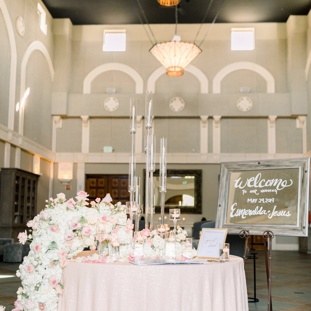 Flowers By Edgar - Welcome table - Floral Designers Near Me Flowers By Edgar - Welcome table - Floral Designers Near Me