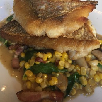 Oak Steakhouse - Hubbys meal! He said it was "Freaking amazing!" Red snapper - New American Near Me - Alpharetta, Georgia Oak Steakhouse - Hubbys meal! He said it was "Freaking amazing!" Red snapper - New American Near Me - Alpharetta, Georgia