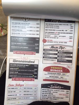 Menu photo 2 Fritz Mitte - Street Food Jena, TH