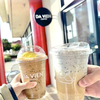 Da Vien Coffee - Durian Ice-Cream Coffee & black sesame coffee ig: @aly.foodie - Desserts Near Me - Westminster, California Da Vien Coffee - Durian Ice-Cream Coffee & black sesame coffee ig: @aly.foodie - Desserts Near Me - Westminster, California