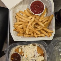 Feisty Kate's Burgers & Malts - Fish and Chips with all the fixings