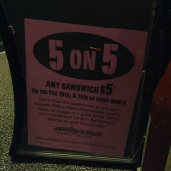 Philly's Best - Five on five special! Yes for cheap cheesesteaks! - Cheesesteaks Near Me - San Dimas, California
