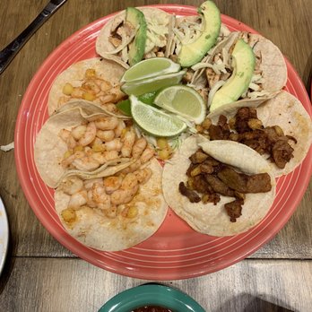 Lime - street tacos: fed 3 of us and the shrimp and al pastor tacos were dreamy  the chicken ones were good but didn't have a ton of flavor. - Mexican Near Me - Keystone, Colorado