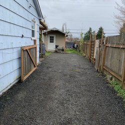 Gilmore Excavation - New RV pad in the back yard
