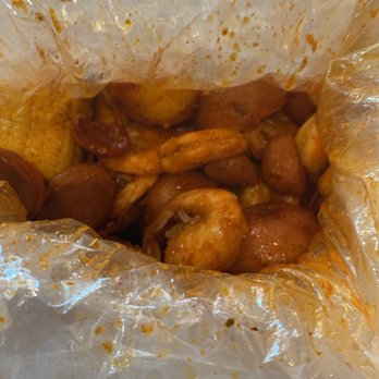 Cap't Loui - Pick 1 Shrimp Head Off, extra Sausages, extra Corn on the Cob, and extra Potatoes - Seafood Near Me - Cupertino, California Cap't Loui - Pick 1 Shrimp Head Off, extra Sausages, extra Corn on the Cob, and extra Potatoes - Seafood Near Me - Cupertino, California