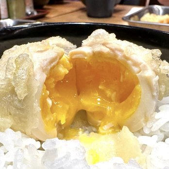 Tempura Kiki - Tempura Egg. Not Hannosuke level. Inside was cold. - Japanese Near Me - Honolulu, Hawaii Tempura Kiki - Tempura Egg. Not Hannosuke level. Inside was cold. - Japanese Near Me - Honolulu, Hawaii
