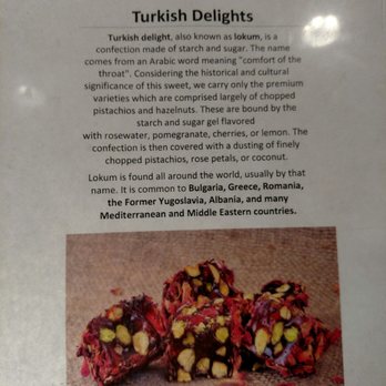 Falafel Corner - Lokum aka Turkish delight dessert - Mediterranean Near Me - Sacramento, California
