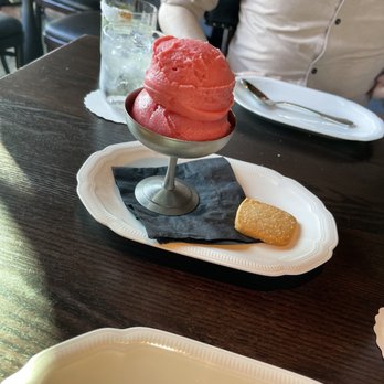 Trattoria Sofia - Raspberry gelato - Italian Near Me - Houston, Texas Trattoria Sofia - Raspberry gelato - Italian Near Me - Houston, Texas