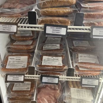 J. Morten's - a display of meats and sausages - Butcher Near Me - Minneapolis, Minnesota