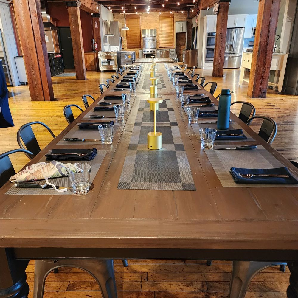 The Artisan Culinary Loft - Dining area - Cooking Classes Near Me - Buffalo, New York The Artisan Culinary Loft - Dining area - Cooking Classes Near Me - Buffalo, New York