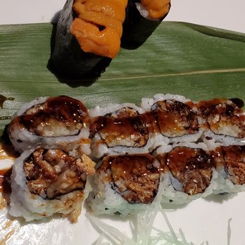 Umami Sushi - Salmon skin roll and uni - Sushi Bars Near Me - Lutz, Florida Umami Sushi - Salmon skin roll and uni - Sushi Bars Near Me - Lutz, Florida