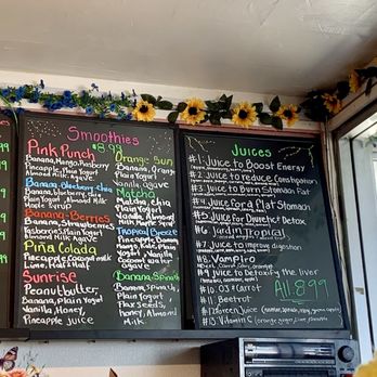 El Jardín De Los Suenos - Menu as of 8/2025 - Coffee & Tea Near Me - Richmond, California