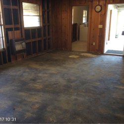 Servpro - Affected materials removed from water damaged home.  Dried remaining structure