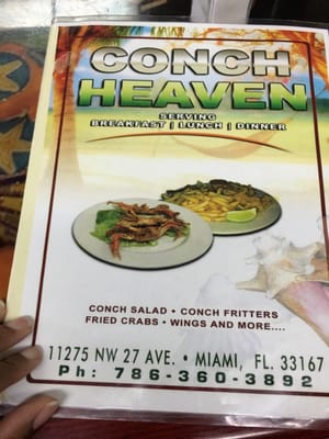 Menu photo 8 Conch Heaven Miami, FL Menu photo 8 Conch Heaven Miami, FL