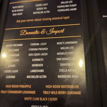 Madrocks - Menu - Sports Bars Near Me - Derby, Kansas