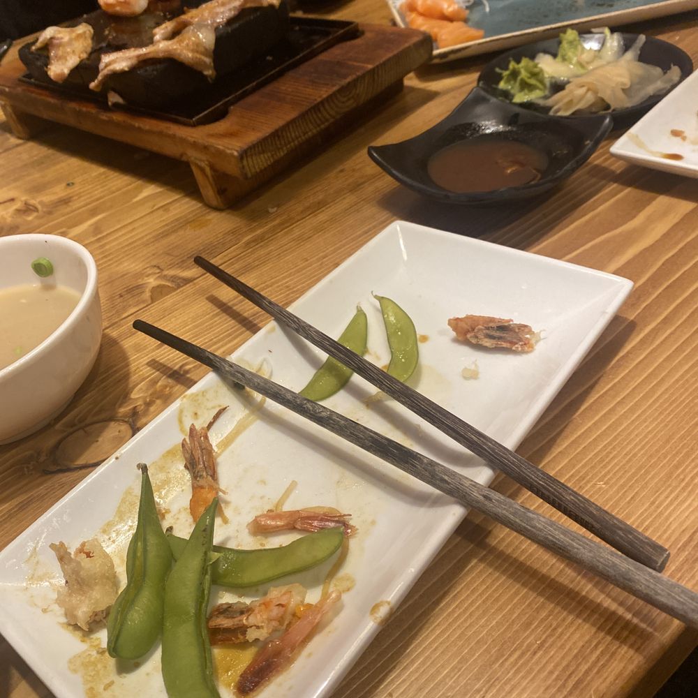Sushi Toshi - No food to take pics at all gone in 60 seconds - Japanese Near Me - Edmonton, Alberta