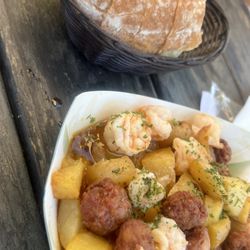 Adobe Food Truck - Papas n shrimp/chorizo
