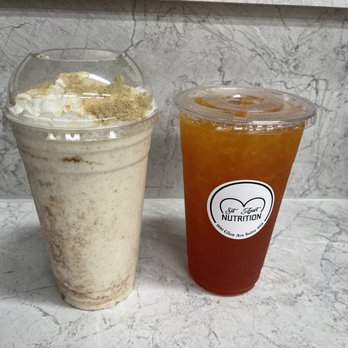Set Apart Nutrition - two drinks on a marble countertop - Health Markets Near Me - Salisbury, Maryland Set Apart Nutrition - two drinks on a marble countertop - Health Markets Near Me - Salisbury, Maryland