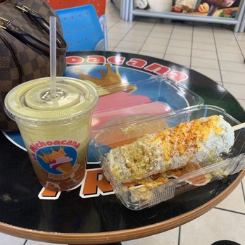 La Michoacana - Elote and Green juice - Ice Cream & Frozen Yogurt Near Me - Westminster, California
