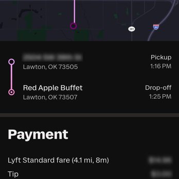 Red Apple - Lyft drop off time for acurate time. - Buffets Near Me - Lawton, Oklahoma Red Apple - Lyft drop off time for acurate time. - Buffets Near Me - Lawton, Oklahoma