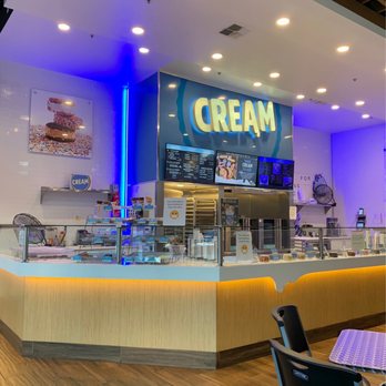 CREAM - Love the blue neon light. - Desserts Near Me - Concord, California