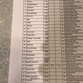 Tokyo Plum House - Sushi menu - Sushi Bars Near Me - Warwick, New York