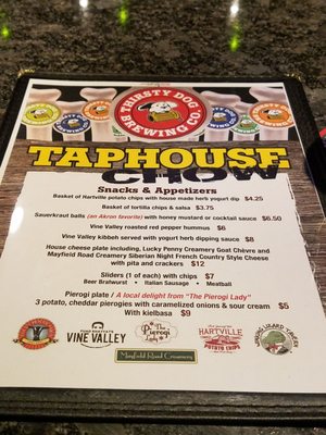 Menu photo 2 Thirsty Dog TapHouse Akron, OH Menu photo 2 Thirsty Dog TapHouse Akron, OH