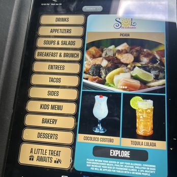Sol De Colombia - iPad menus - Bakeries Near Me - Bayside, New York Sol De Colombia - iPad menus - Bakeries Near Me - Bayside, New York