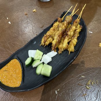 Gourmet Malaysia - Satay Chicken Skewers with peanut sauce - Singaporean Near Me - Scarborough, Ontario Gourmet Malaysia - Satay Chicken Skewers with peanut sauce - Singaporean Near Me - Scarborough, Ontario