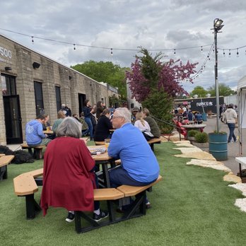Sociable Cider Werks - Outside patio area - Breweries Near Me - Minneapolis, Minnesota